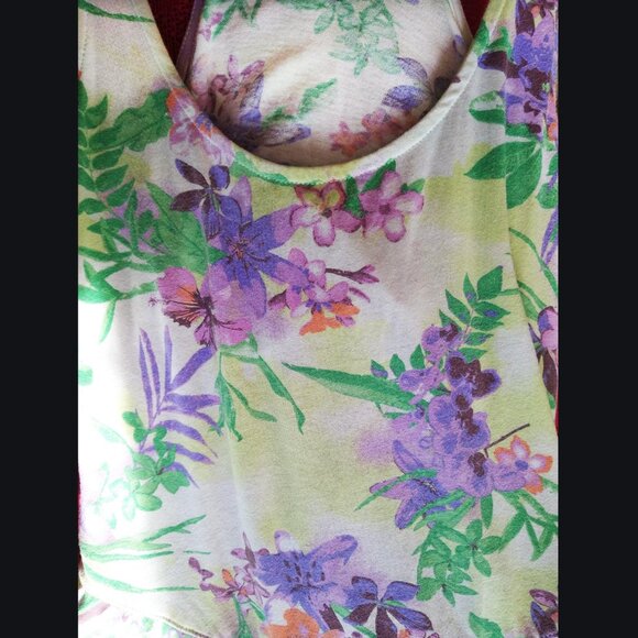 Garage Floral Dress with Cut-out Back - Picture 5 of 6